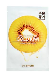 The Saem Natural Mask Sheet Maska w Płacie - gold Kiwi (11.24) 21ml