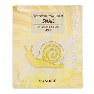 The Saem Natural Snail Maska W Płachcie - Ślimak