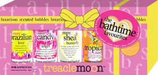 Treaclemoon Zestaw Prezentowy Bathtime Favourites Żel 4x + Kula do Kąpieli