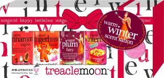 Treaclemoon Zestaw Prezentowy Warm Winter Scentsation Żel 4x + Kula do Kąpieli