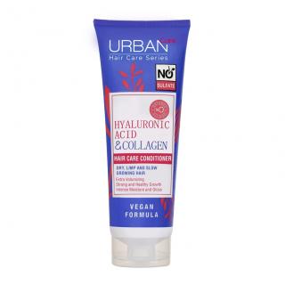 Urban Care Hyaluronic Acid Collagen Odżywka Do Włosów Matowych,Pozbawionych Życia Wiotkich i Zniszczonych 250ml