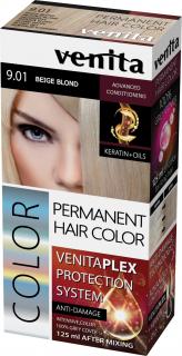 Venita Color Farba Do Włosów Venita Plex Nr 9.01 Beige Blond 1op.