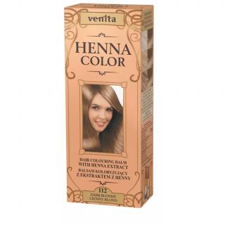 Venita Henna Color Balsam Koloryzujący do Włosów 112 Cemny Blond 75 ml