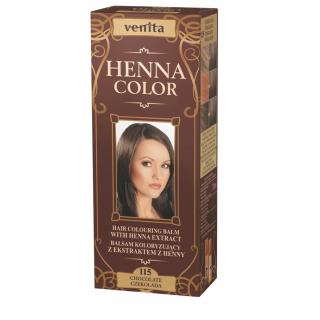 Venita Henna Color Balsam Koloryzujący do Włosów 115 Czekolada 75 ml