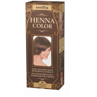 Venita Henna Color Balsam Koloryzujący do Włosów 14 Kasztan 75 ml