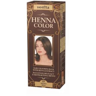 Venita Henna Color Balsam Koloryzujący do Włosów 15 Brąz 75 ml