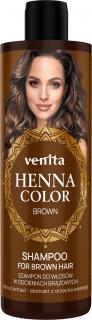 Venita Henna Color Szampon Do Włosów W Odcieniach Brązowych - Brown 300ml