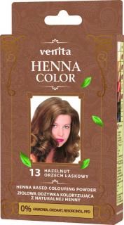 Venita Henna Color Ziołowa Odżywka Koloryzująca - 13 Orzech Laskowy 1op.