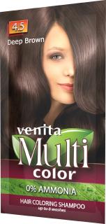 Venita Multicolor Szampon Koloryzujący 4.5 Deep Brown 40 g