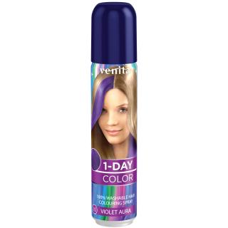 Venita Spray do Włosów 1 Day Color 10 Fioletowa Aura 50 ml