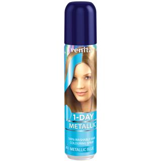 Venita Spray do Włosów 1 Day Color M3 Metallic Blue 50 ml