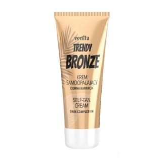 Venita Trendy Bronze Krem Samoopalający - Ciemna Karnacja 75ml