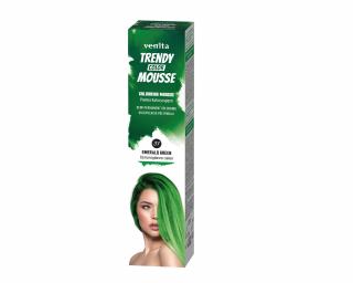 Venita Trendy Color Mousse Pianka Koloryzująca Do Włosów - 37 Emerald Green (Szmaragdowa Zieleń)  75ml