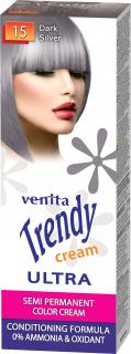 Venita Trendy Cream Toner do Włosów Nr 15 Dark Silver 75ml