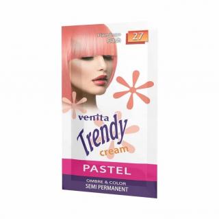 Venita Trendy Cream Ultra Krem do Koloryzacji Włosów 27 Flamingo Flash 35g