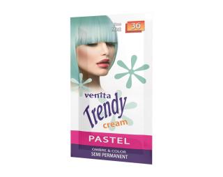 Venita Trendy Cream Ultra Krem do Koloryzacji Włosów 36 Ice Mint 35g