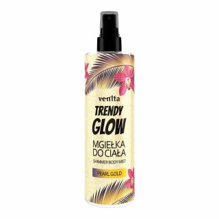 Venita Trendy Glow Mgiełka Rozświetlająca do Ciała Pearl Gold 200ml