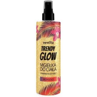 Venita Trendy Glow Mgiełka Rozświetlająca do Ciała Rich Gold 200ml