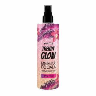 Venita Trendy Glow Mgiełka Rozświetlająca do Ciała Rose Gold 200ml