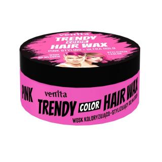 Venita Trendy Wosk do Włosów Pink 75g