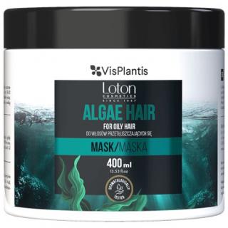 Vis Plantis Loton Algae Hair Maska do Włosów Przetłuszczających się z Algami 400 ml