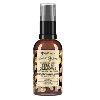 Vis Plantis Regenerujące Serum Olejowe Do Twarzy i Włosów - Argan Makadamia 30ml