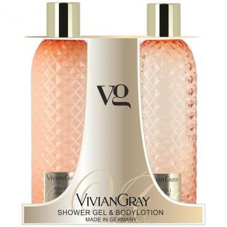 VIVIAN GRAY Gemstone Zestaw Neroli Żel pod Prysznic 300 ml + Krem do Ciała 300 ml