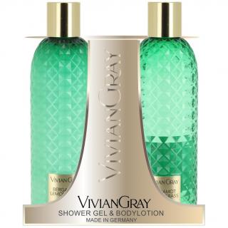 VIVIAN GRAY Zestaw do Ciała Żel pod Prysznic i Mleczko do Ciała Bergamot and Lemongrass 2 x 300 ml