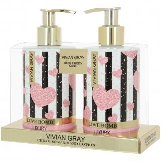 VIVIAN GRAY Zestaw do Pielęgnacji Rąk Love Bomb 2x250 ml