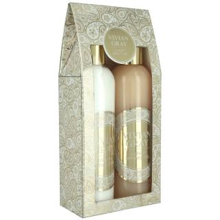 VIVIAN GRAY Zestaw Prezentowy Balsam do Ciała i Żel pod Prysznic Vanilla and Patchouli 2x250 ml