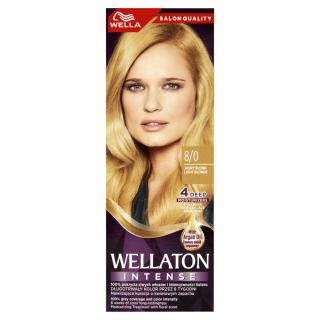 Wella Wellaton Krem Intensywnie Koloryzujący Nr 8/0 - Jasny Blond 1op.