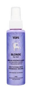 Yope Blonde My Hair Rozświetlająca Mgiełka do Włosów Blond i Rozjaśnianych - Ametystowa Mika 100ml