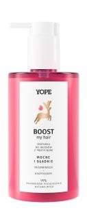 Yope Boost My Hair Regenerująca Odżywka Do Włosów Zniszczonych Z Proteinami 300ml