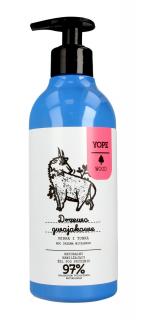 Yope Wood Naturalny Żel Pod Prysznic Drzewo Gwajakowe Mirra Tonka 400ml