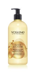 Yoskine Gold Caviar Balsam do Ciała z Ceramidami Biomimetycznymi Ujędrniająco Regenerujący 400 ml