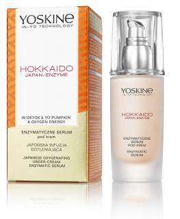 Yoskine Hokkaido Japan-Enzyme Serum Przeciwzmarszczkowe Z Peptydami 30ml