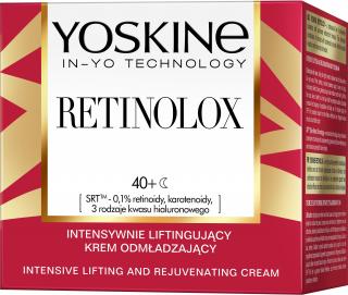 Yoskine Retinolox Intensywnie Liftingujący Krem Odmładzający na Noc 40+ 50ml