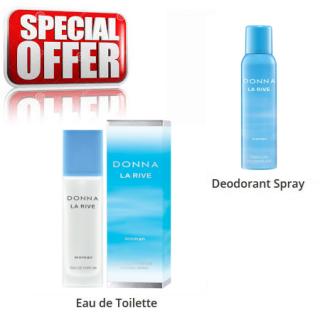 La Rive Donna - zestaw promocyjny, woda perfumowana, dezodorant