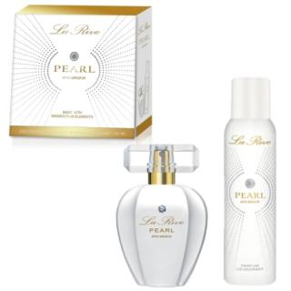 La Rive Pearl Women - zestaw, woda perfumowana, dezodorant