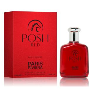 Paris Riviera Posh Red Men - woda toaletowa 100 ml