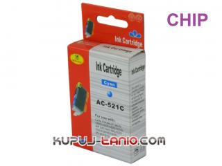 CLI-521C (z chipem, Arte) tusz do drukarki Canon MP550, Canon MP540, Canon iP3600, Canon iP4700, Canon MP560, Canon iP4600
