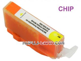 CLI-521Y (z chipem, Crystal) tusz do Canon MP550, Canon MP540, Canon iP3600, Canon iP4700, Canon MP560, Canon iP4600, Canon MP640