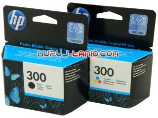 HP 300 Black + Color oryginalne tusze HP Deskjet F4580, HP Photosmart C4680, HP Deskjet F4480, HP Deskjet F4280, HP Photosmart C4780