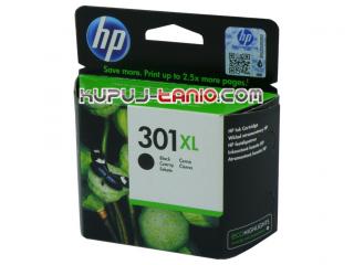HP 301XL Black oryginalny tusz HP Officejet 4630, HP Deskjet 3050A, HP Deskjet 1010, HP Deskjet 1050A, HP Deskjet 2510, HP Deskjet 3510