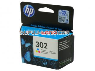 HP 302 Color oryginalny tusz do HP Deskjet 3630, HP Deskjet 2130, HP Envy 4520, HP Officejet 3830, HP Officejet 4650, HP Deskjet 3632