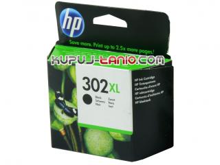HP 302XL Black oryginalny tusz HP Deskjet 2130, HP Envy 4520, HP Deskjet 3630, HP Officejet 3830, HP Officejet 4650, HP Deskjet 3632
