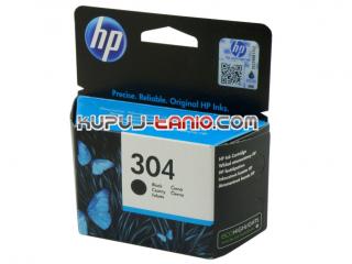 HP 304 Black oryginalny tusz do HP Deskjet 2630, HP Deskjet 2633, HP Deskjet 2632, HP Deskjet 3720, HP Envy 5020, HP Deskjet 2620