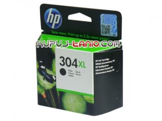 HP 304XL Black oryginalny tusz HP Deskjet 2630, HP Deskjet 2633, HP Envy 5030, HP Deskjet 3720, HP Deskjet 2632, HP Deskjet 2620