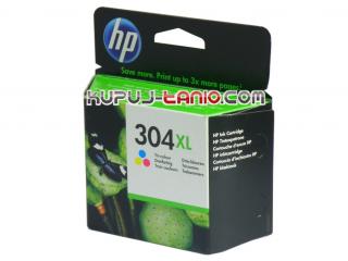 HP 304XL Color oryginalny tusz HP Deskjet 2633, HP Envy 5030, HP Deskjet 3720, HP Deskjet 2632, HP Deskjet 2620, HP Deskjet 2630