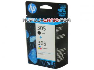 HP 305 Dwupak oryginalne tusze HP Envy 6020e, HP Deskjet 2700, HP Deskjet 2720, HP Envy 6420e, HP Deskjet Plus 4120, HP Deskjet 2710